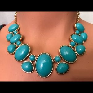 Brand New Ladies Monet Blue Turquoise  Necklace